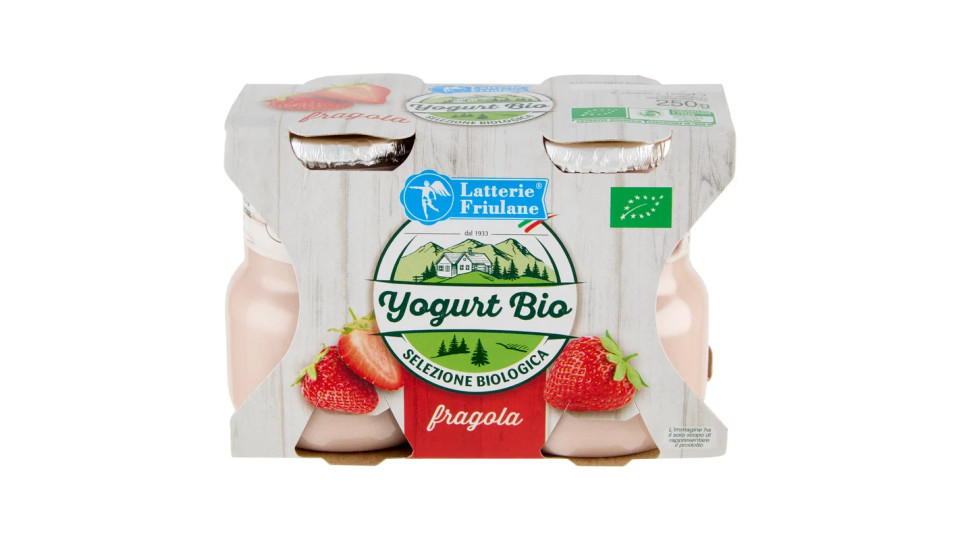 Latterie Friulane Bio Yogurt con Fragola