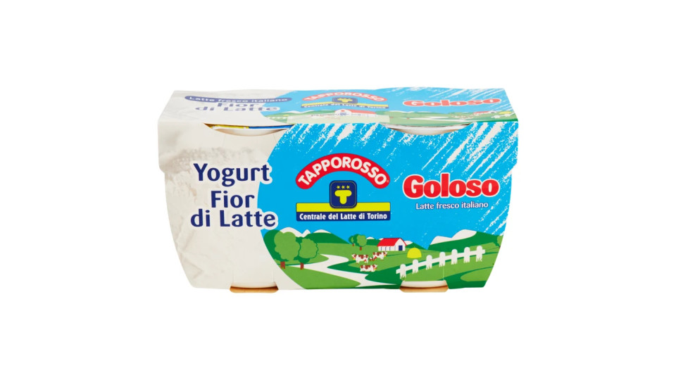 Centrale del Latte di Torino Tapporosso Goloso Yogurt Torroncino