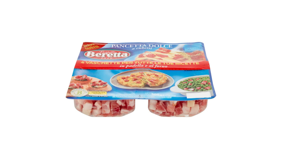 Fratelli Beretta Pancetta dolce a cubetti