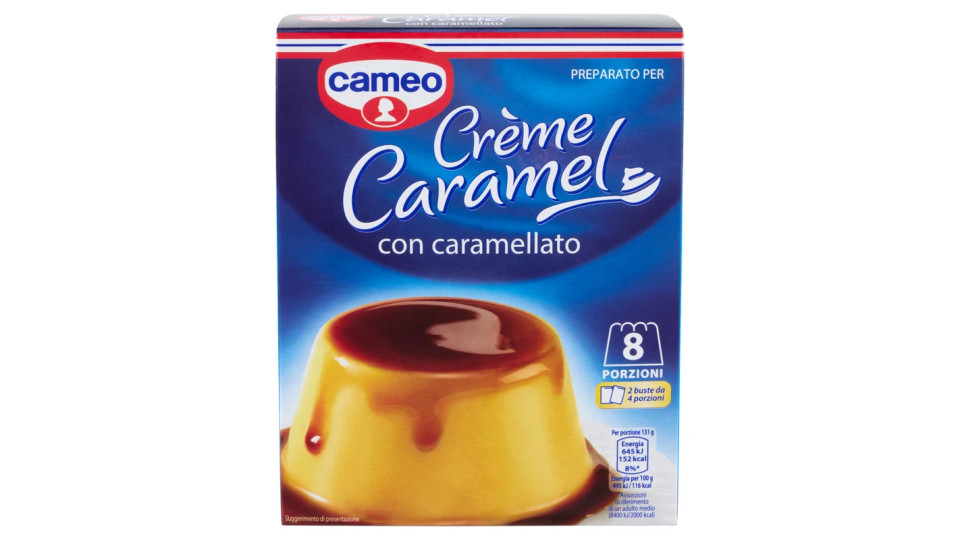 Cameo - Crème Caramel, Preparato per Dessert con Caramellato