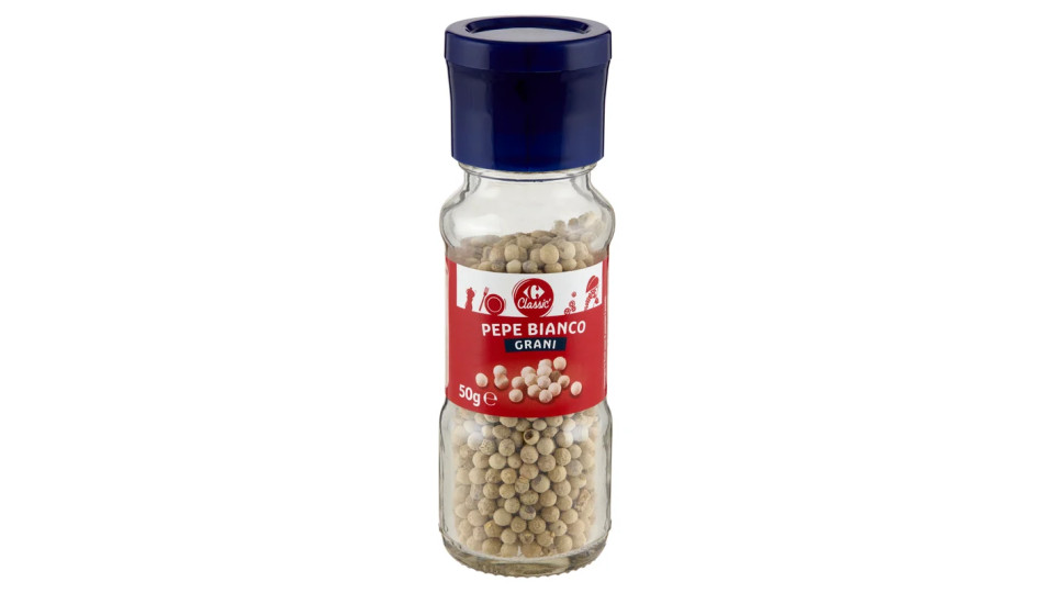 Carrefour Pepe bianco grani