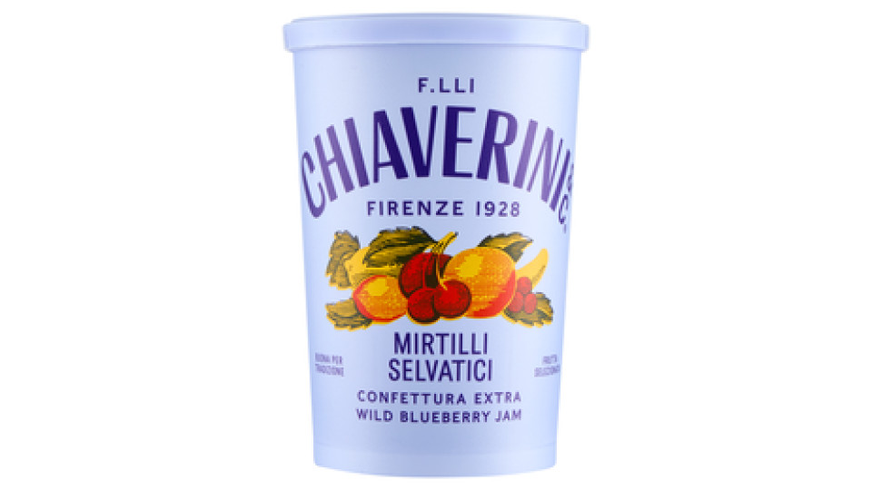 F.lli Chiaverini & C. Confettura extra di mirtilli selvatici