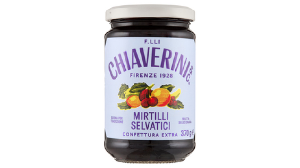 F.lli Chiaverini & C. Confettura extra di mirtilli selvatici