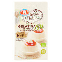 F.lli Rebecchi Valtrebbia torta Natura Gelatina in Fogli Bio 6 fogli