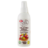 F.lli Rebecchi Valtrebbia torta Natura Gelatina Spray Trasparente con Agar Agar