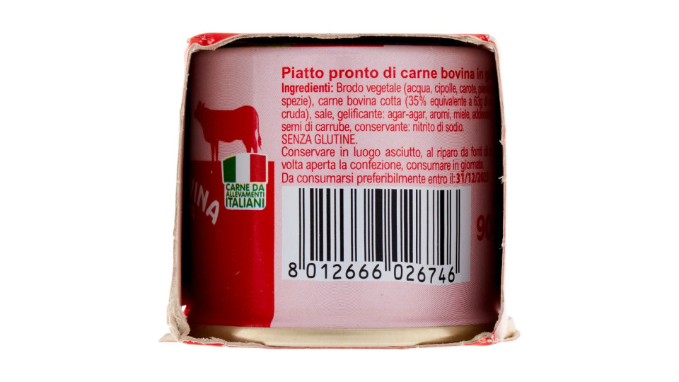 Carrefour Carne bovina in gelatina