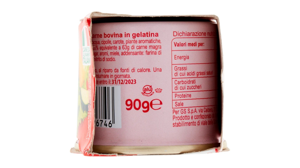 Carrefour Carne bovina in gelatina