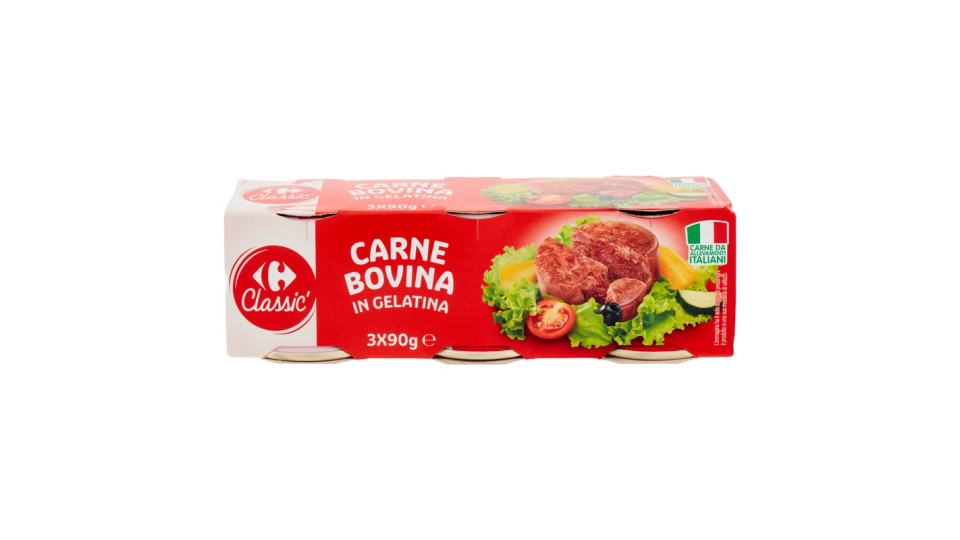 Carrefour Carne bovina in gelatina