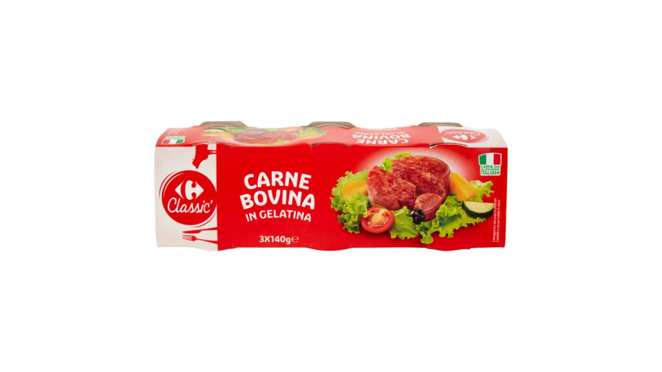 Carrefour Carne bovina in gelatina