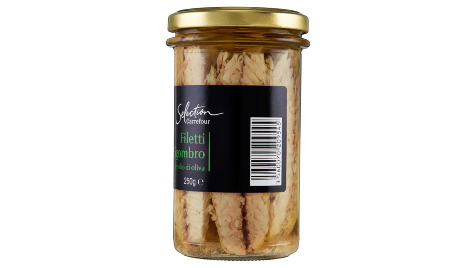 Carrefour Selection Filetti di Sgombro in olio di oliva