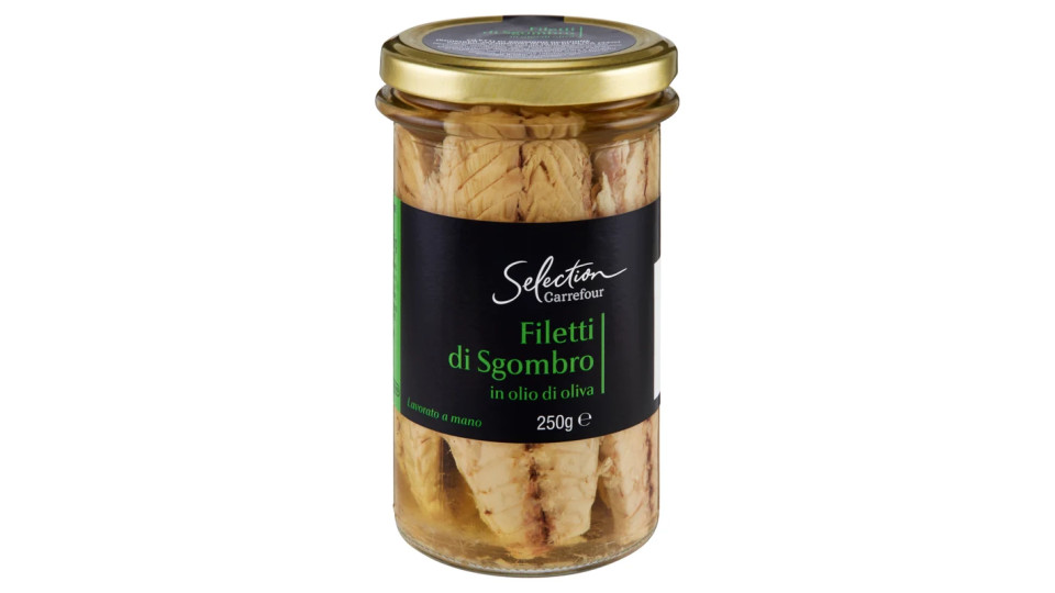Carrefour Selection Filetti di Sgombro in olio di oliva