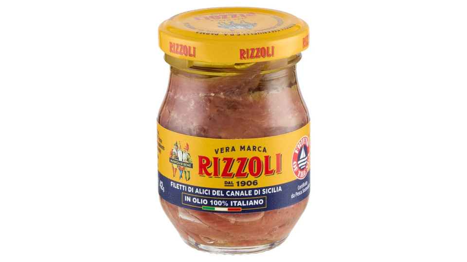 Rizzoli Filetti di Alici in Olio di Oliva