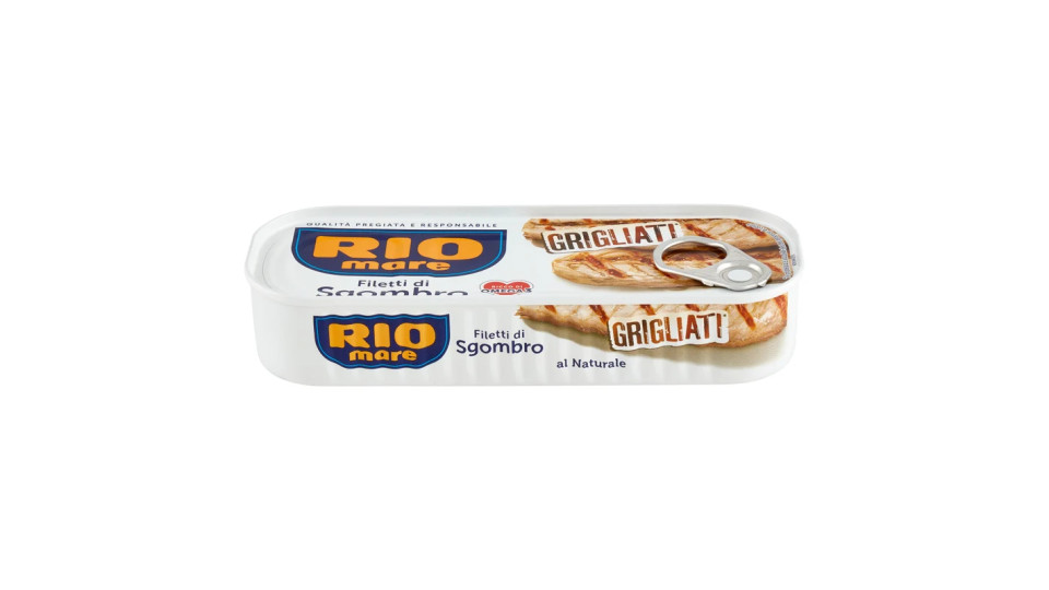 Rio mare Filetti di Sgombro Grigliati con Salsa Barbecue