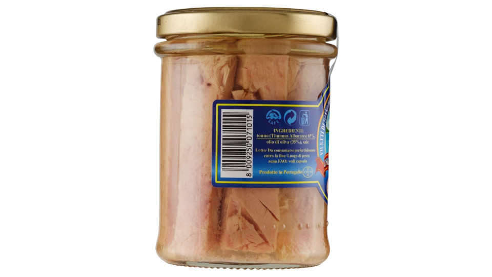 Galfrè Giacomo Orizzonti Blu Filetti di Tonno Pinna Gialla in Olio di Oliva