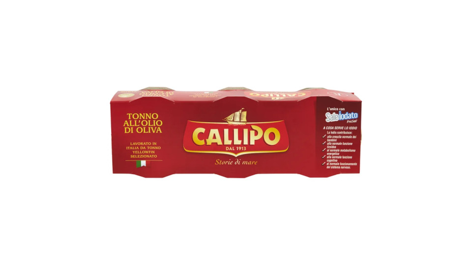Callipo Tranci di Tonno all'Olio di Oliva
