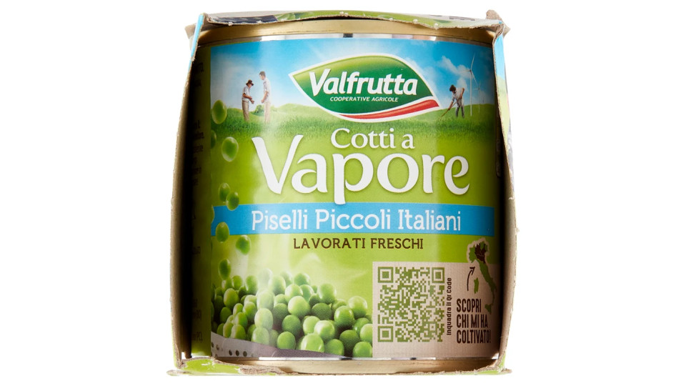 Valfrutta Cotti a Vapore Piselli Piccoli Italiani