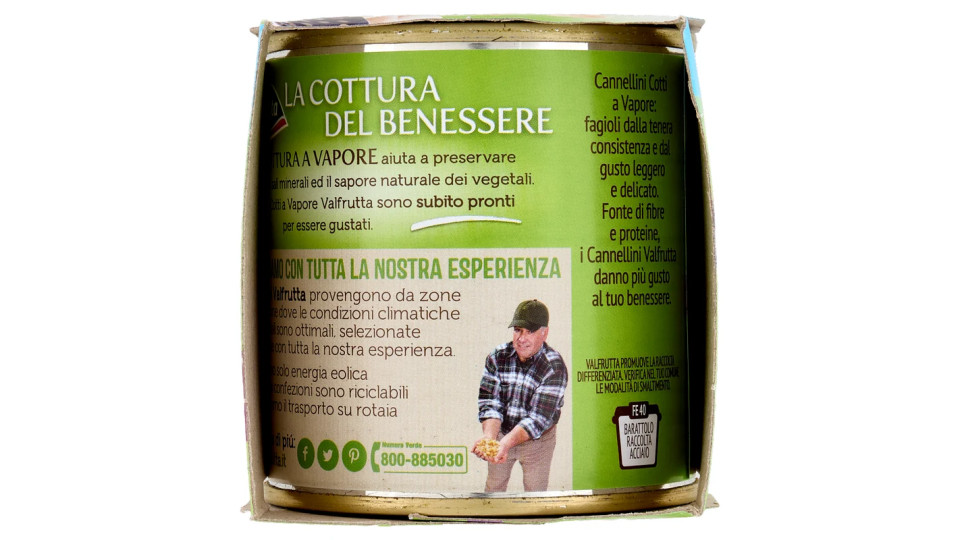 Valfrutta Cotti a Vapore Cannellini Italiani