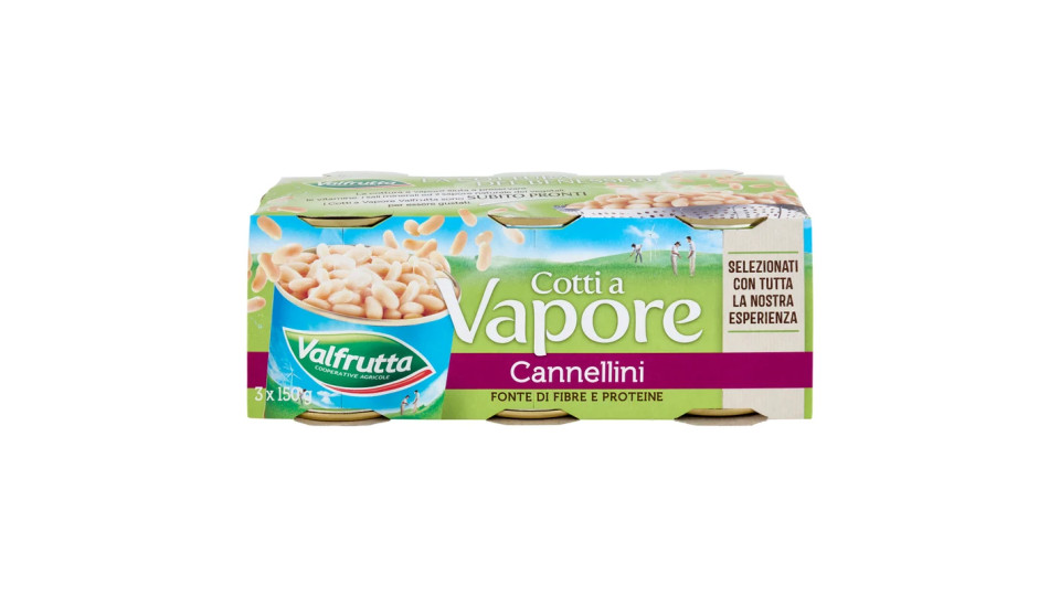 Valfrutta Cotti a Vapore Cannellini Italiani