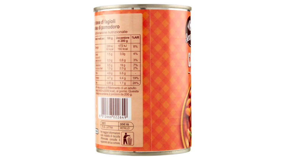 Carrefour Scalda e gusta Cannellini all'Uccelletto