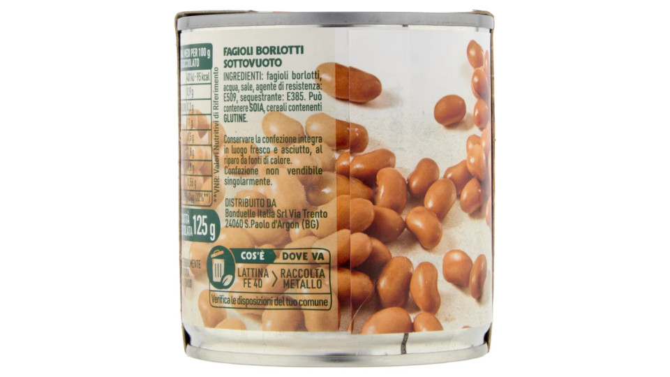 Bonduelle al Vapore Borlotti