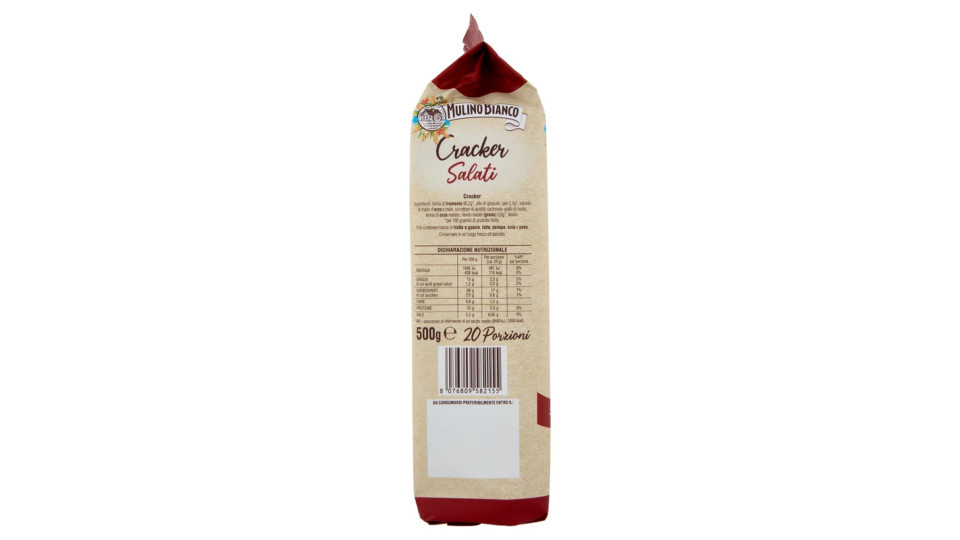 Mulino Bianco cracker salati