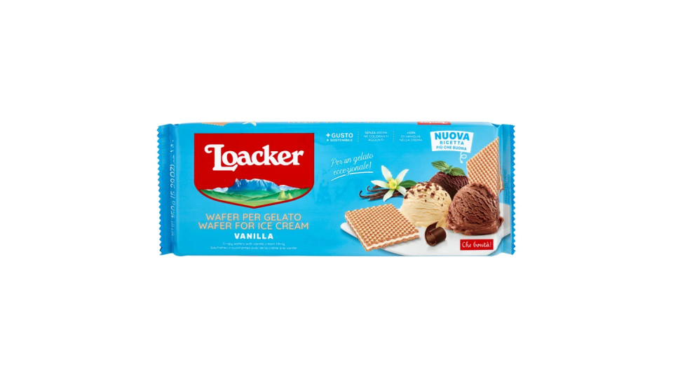 Loacker wafer vaniglia