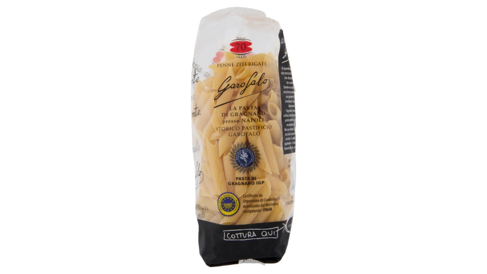 Garofalo - Penne Zite Rigate, Pasta di Semola di Grano Duro