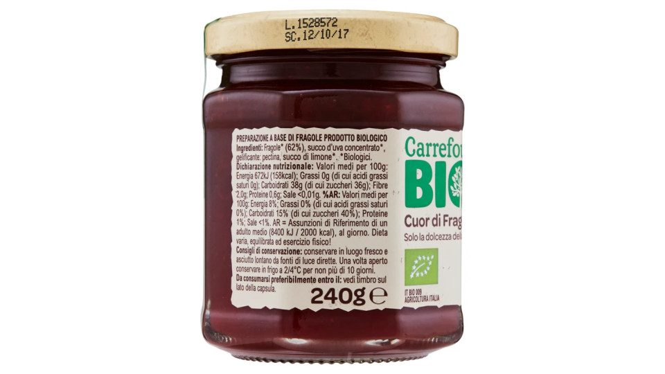 Carrefour Bio Cuor di Fragola
