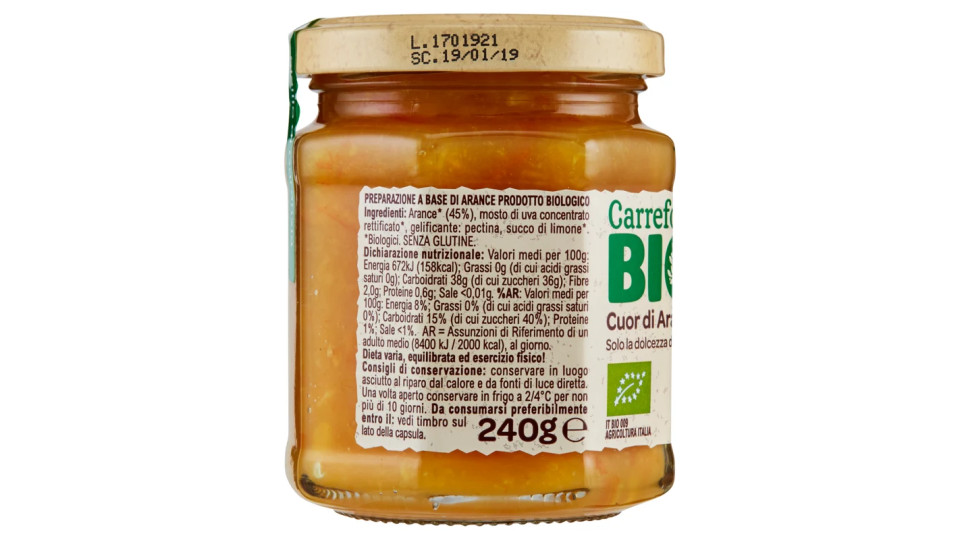 Carrefour Bio Cuor di Arancia