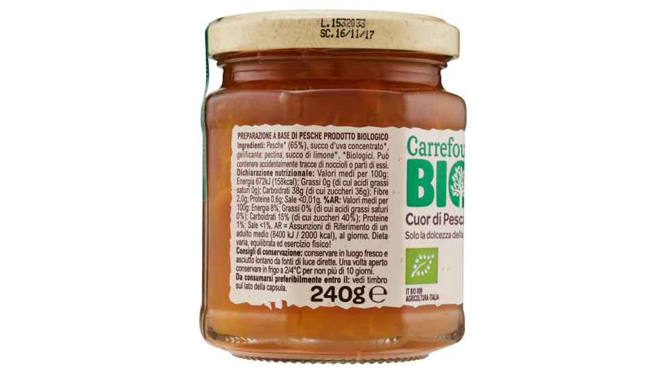 Carrefour Bio Cuor di Pesca