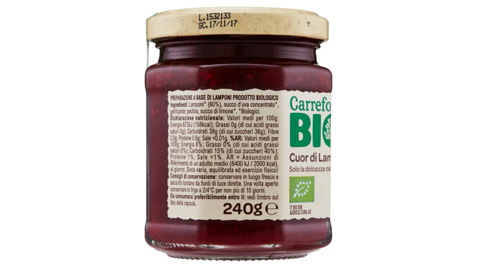 Carrefour Bio Cuor di Lampone