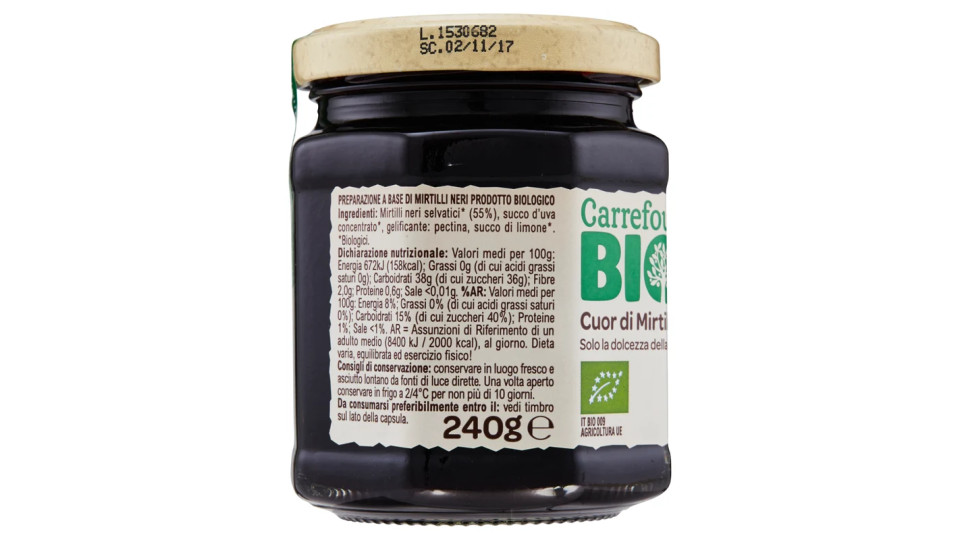 Carrefour Bio Cuor di Mirtillo