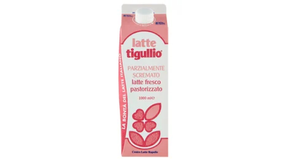 latte tigullio latte fresco pastorizzato Parzialmente Scremato