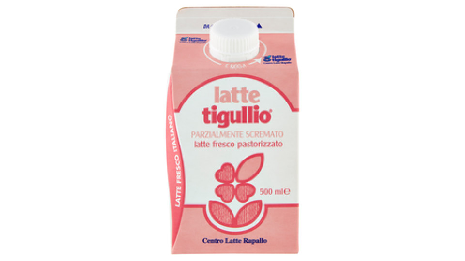 latte tigullio latte fresco pastorizzato Parzialmente Scremato