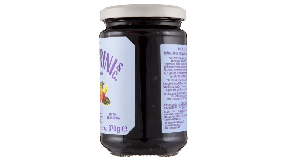 F.lli Chiaverini & C. Confettura extra di mirtilli selvatici