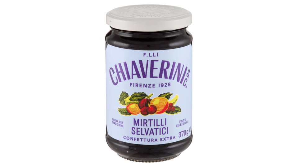 F.lli Chiaverini & C. Confettura extra di mirtilli selvatici