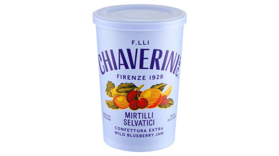 F.lli Chiaverini & C. Confettura extra di mirtilli selvatici