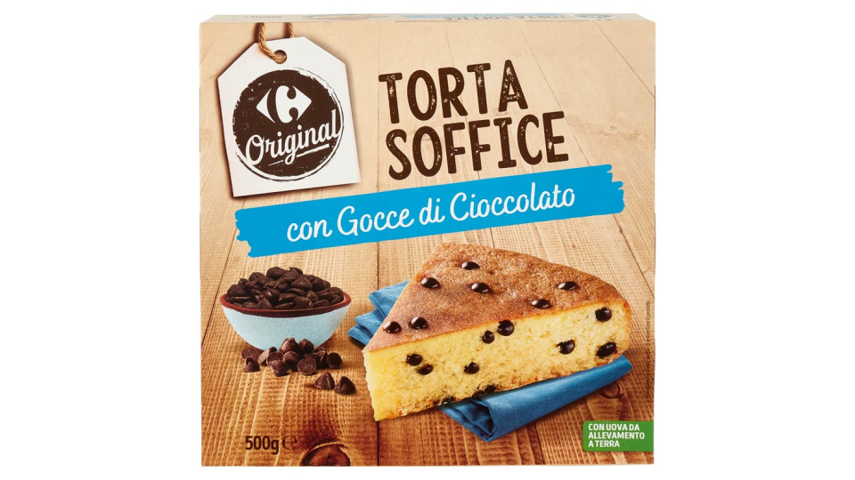 Carrefour Torta soffice con gocce di cioccolato