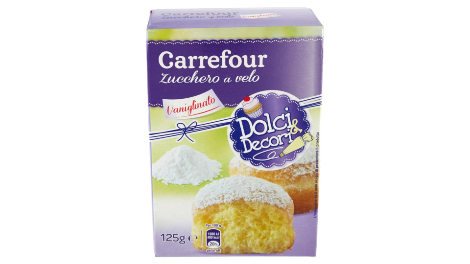 Carrefour Dolci & Decori Zucchero a velo Vanigliato