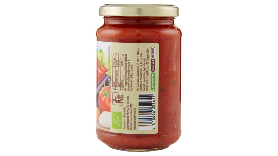 Carrefour Sugo di pomodoro con verdure