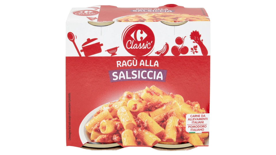 Carrefour Ragù con funghi e salsiccia