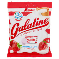Galatine tavolette di latte e fragola senza glutine