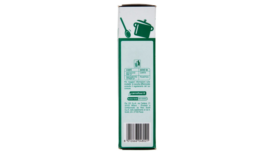 Carrefour Riso Fino Ribe Parboiled per risotti