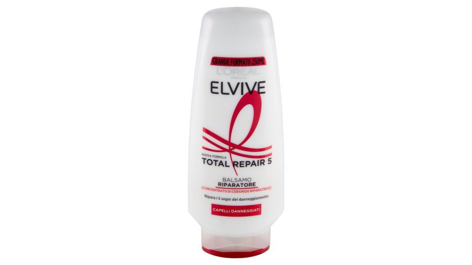 Elvive Total Repair Anti-Rottura Shampoo riparatore capelli danneggiati, secchi, doppie punte