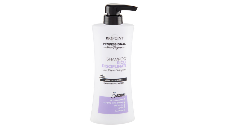 Biopoint Professional Ricci disciplinati Shampoo