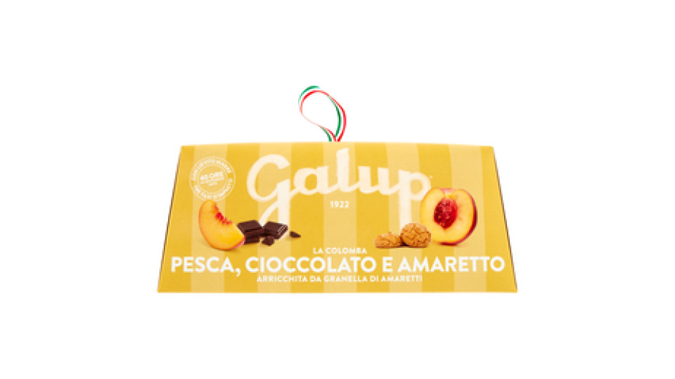 Galup la Colomba Amaretto, Cioccolato e Pesca
