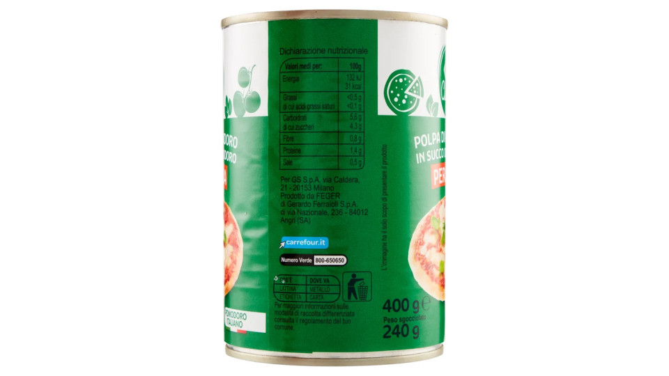 Carrefour Polpa per Pizza
