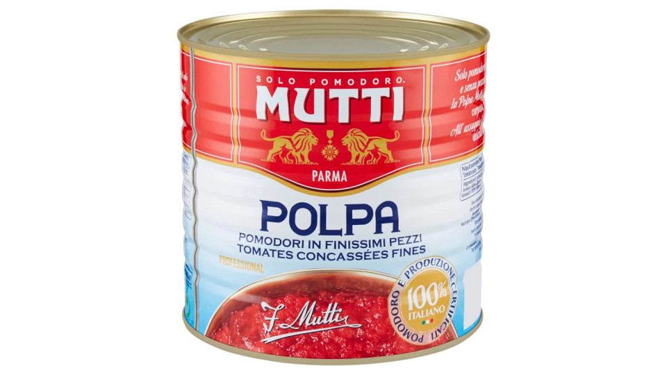 Mutti Polpa Pomodori in Finissimi Pezzi