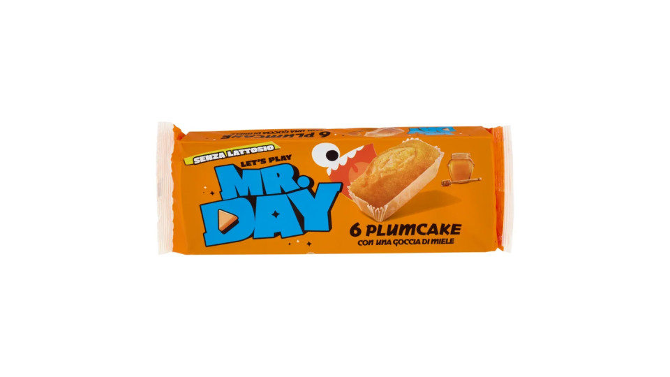 Mr.Day plumcake con una goccia di miele