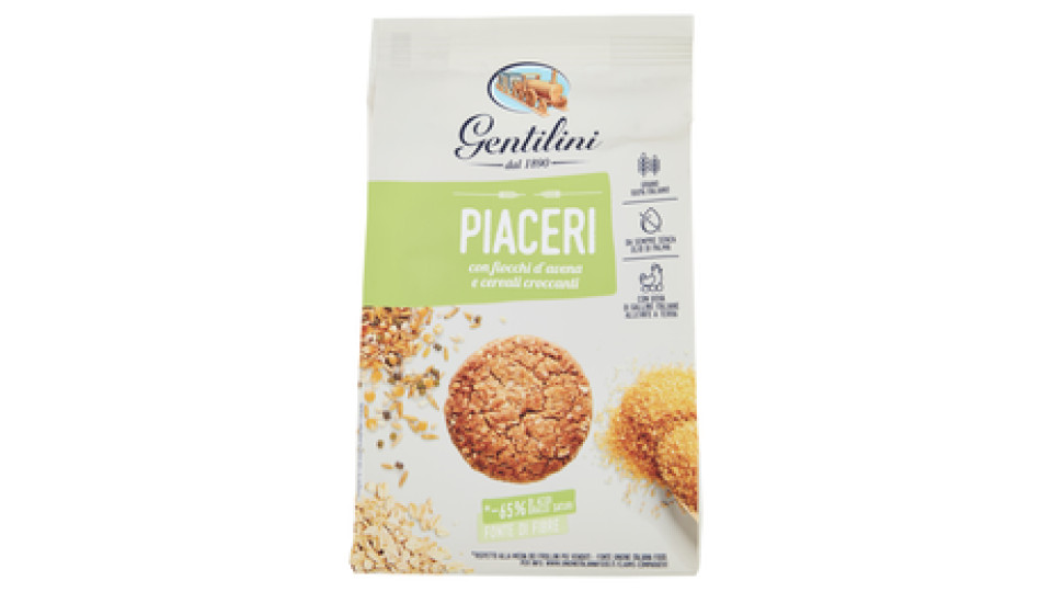 Gentilini Piaceri 330Gr Fiocchi D'Avena/Ceral